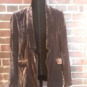 TopShop velvet blazer